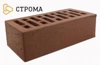 Облицовочный кирпич Строма полуторный утолщенный 1,4 НФ Коричневый рустик