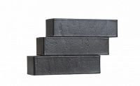 Облицовочный кирпич Recke Одинарный 0,7НФ Classic Баварская кладка Темно-серый с металлом фактурный 5-32-00-0-00